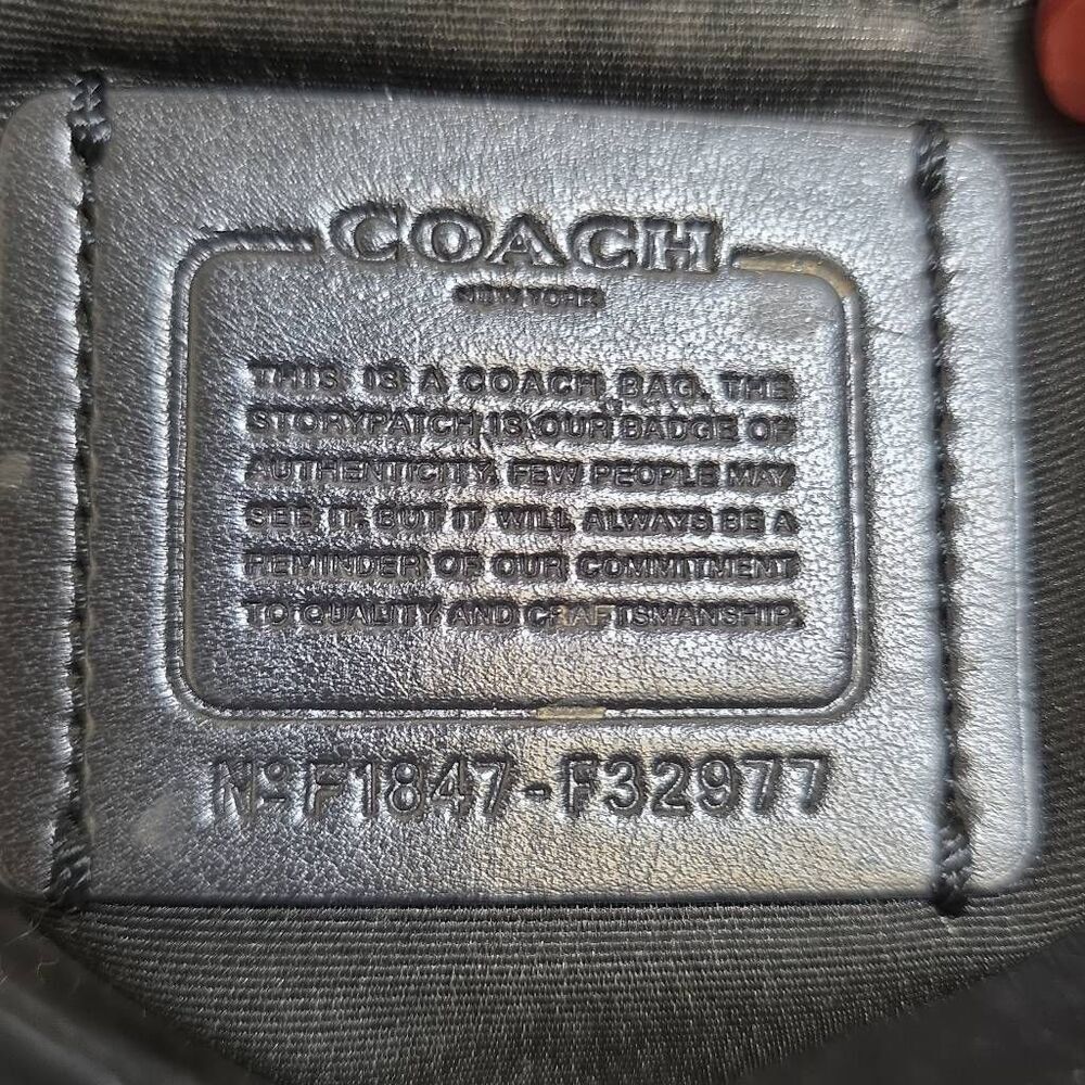 Coach Lexy Shoulder Bag with Rivets + Matching Wallet - Picture 12 of 15